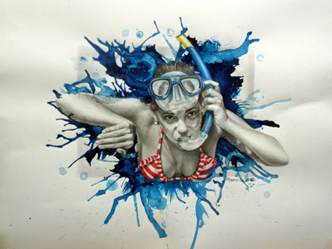 pintura realista de Carmen Mansilla